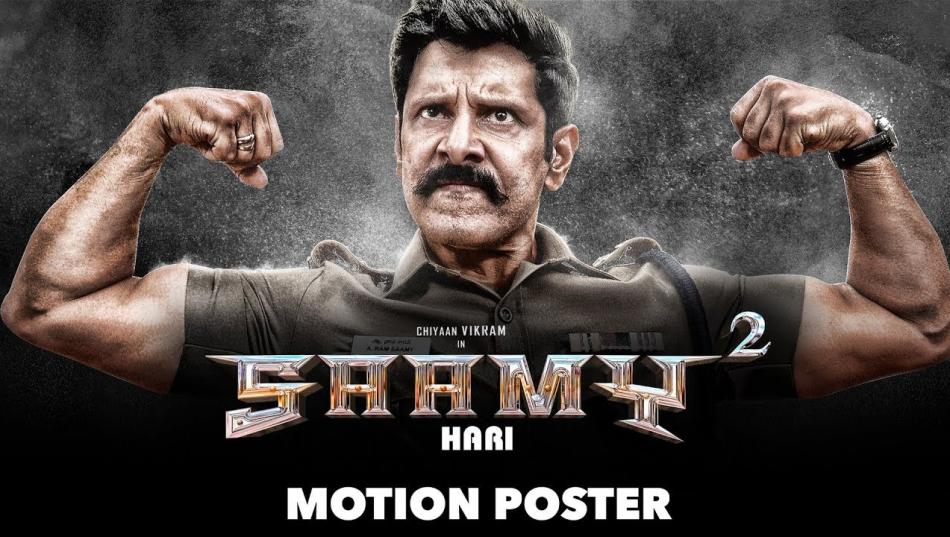 Actor Vikram saami 2 movie motion poster released